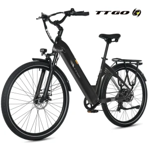 TTGO C3 2.0 E-Bike, 250W Motor, 150 km Reichweite, 25 kg Gewicht