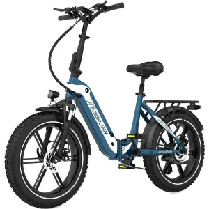 ECORUSH R2 Pedelec, 20 Zoll, 60-100 km Reichweite, 250W Motor