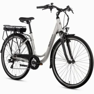 SAXXX E-Bike Cityrad 28“ Damen Herren, 250W Motor, 374Wh Akku, 90 km Reichweite
