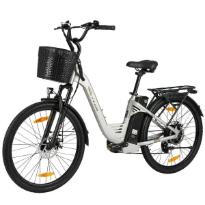 TTGO C2-Pro E-Bike, 648Wh Reichweite bis 120 km, 36V 250W Motor, Shimano 7-Gang