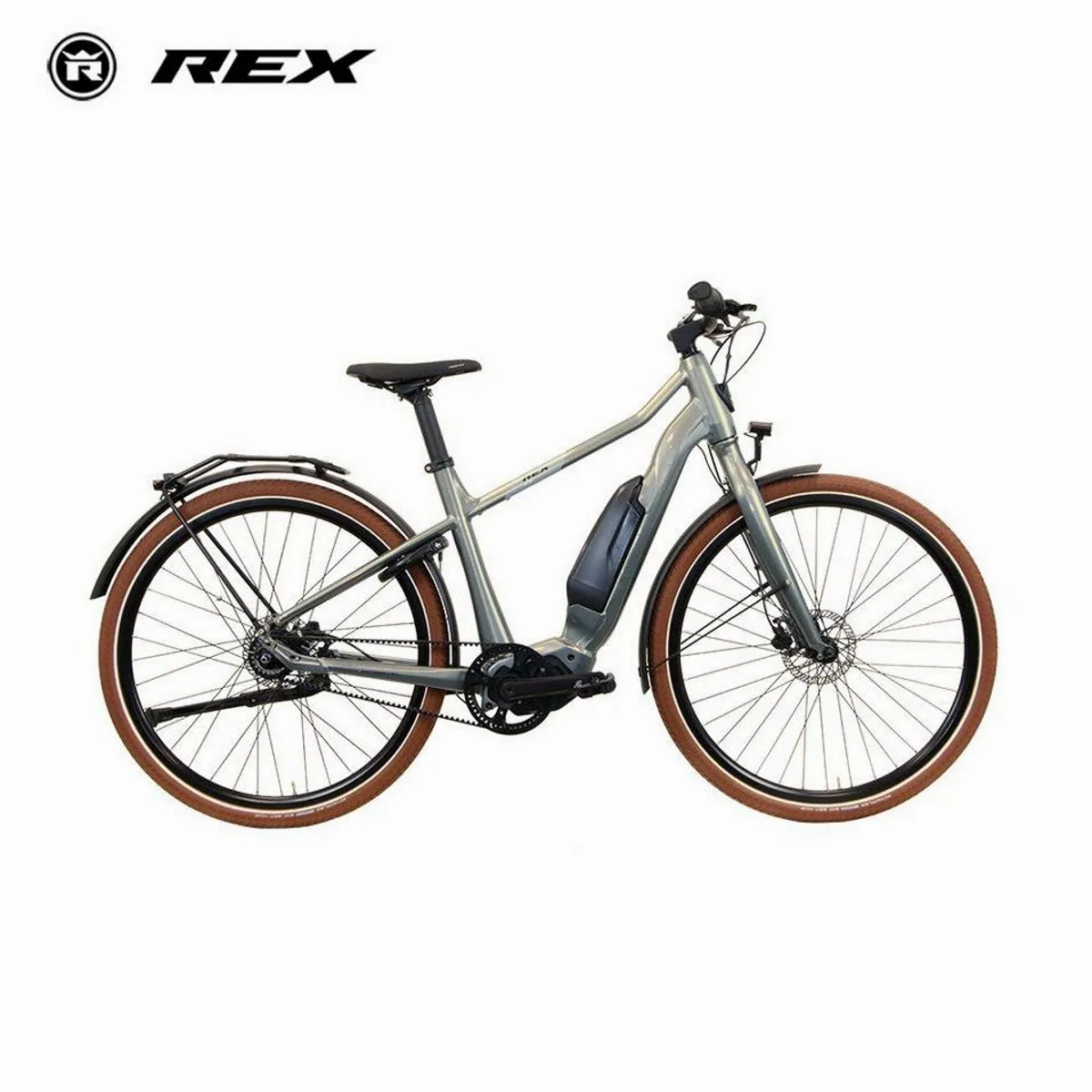 REX CommuterS E-Cityrad, 28 Zoll, 504Wh Akku, Mittelmotor