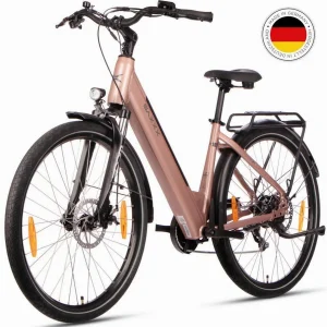 SAXXX E-Bike Cityrad, 250W Motor, 468Wh Akku, 100km Reichweite