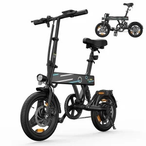 Vankel EB1 E-Bike Cityrad, 280Wh Akku, 25 km/h, 60 km Reichweite