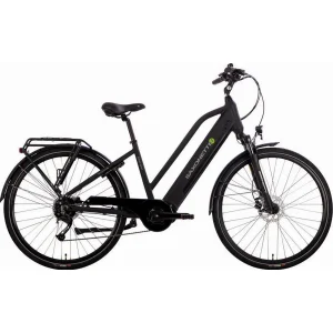 SAXONETTE E-Bike Cityrad Deluxe Sport, 36V Akku, 250W Motor, Shimano 9-Gang