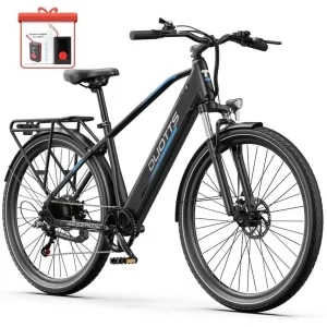 DUOTTS C29 Lite E-Bike, 90 km Reichweite, 250 W Motor, 7-Gang Shimano