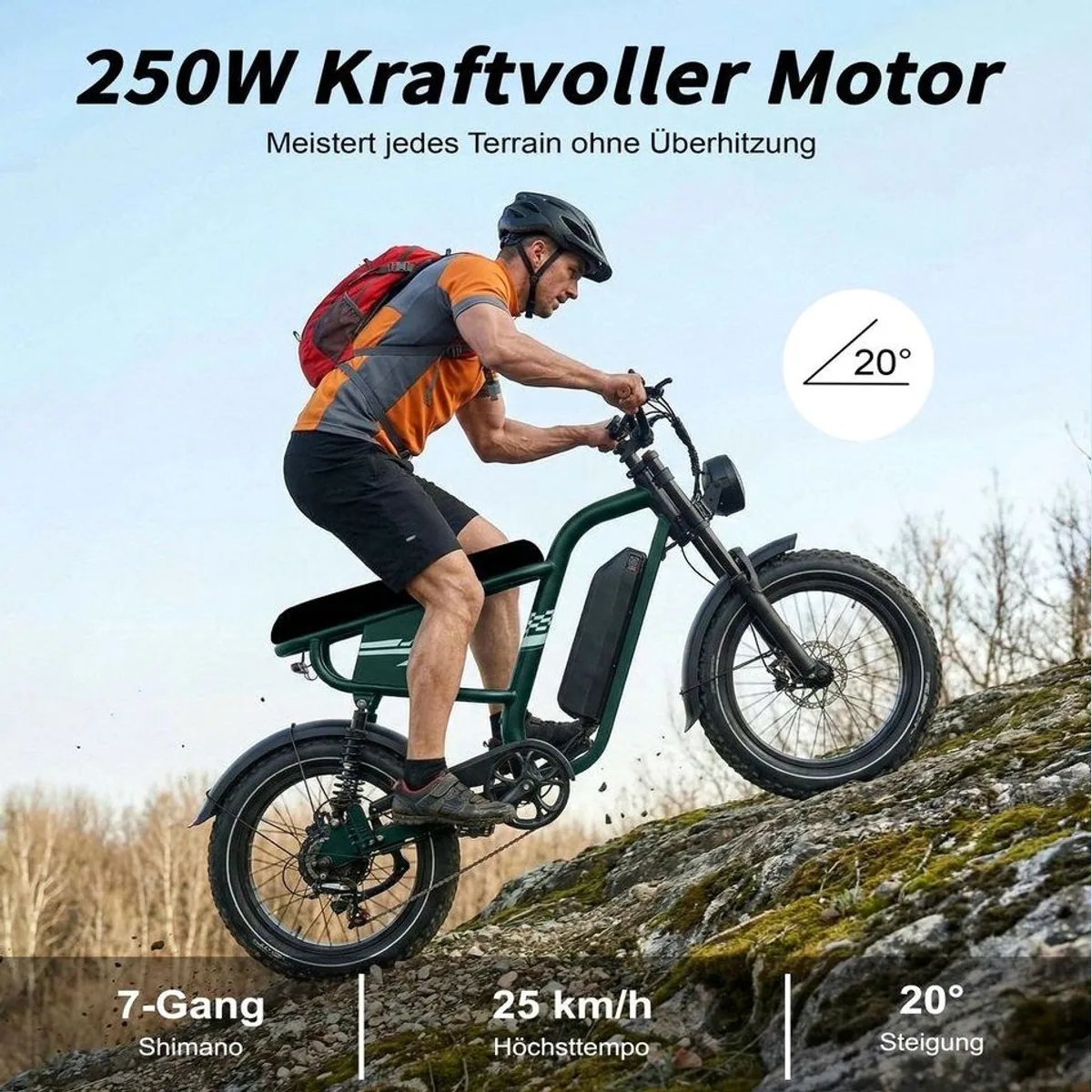 Vankel MX10 E-Bike Cityrad, 250W Motor, 100 km Reichweite — изображение 3