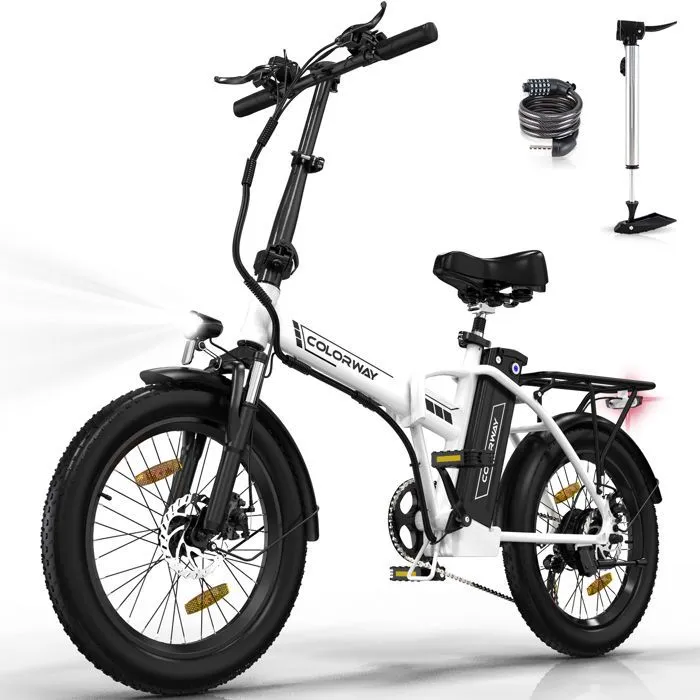 COLORWAY E-Bike 20×3,0 Fat Tire