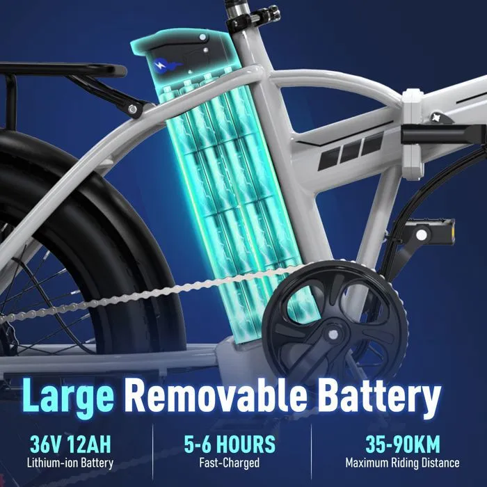COLORWAY E-Bike 20×3,0 Fat Tire – Bild 3