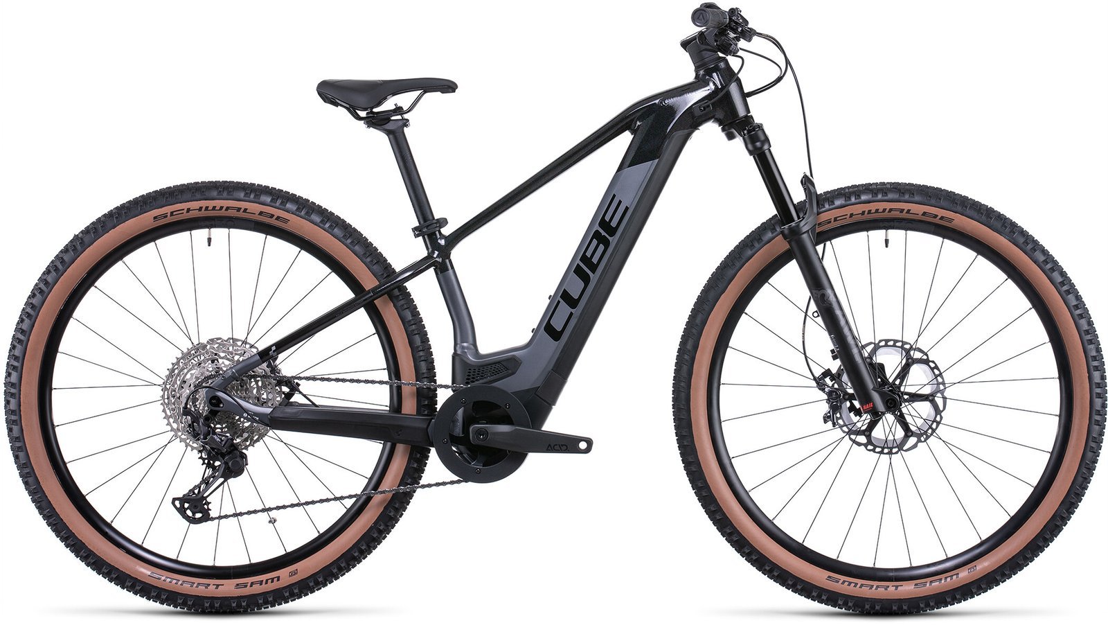 E-Mountainbike CUBE REACTION HYBRID SLT 625 29″ Schwarz 2022