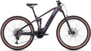 Elektro-Mountainbike CUBE STEREO HYBRID 120 RACE 625 27,5/29″ Violett 2022