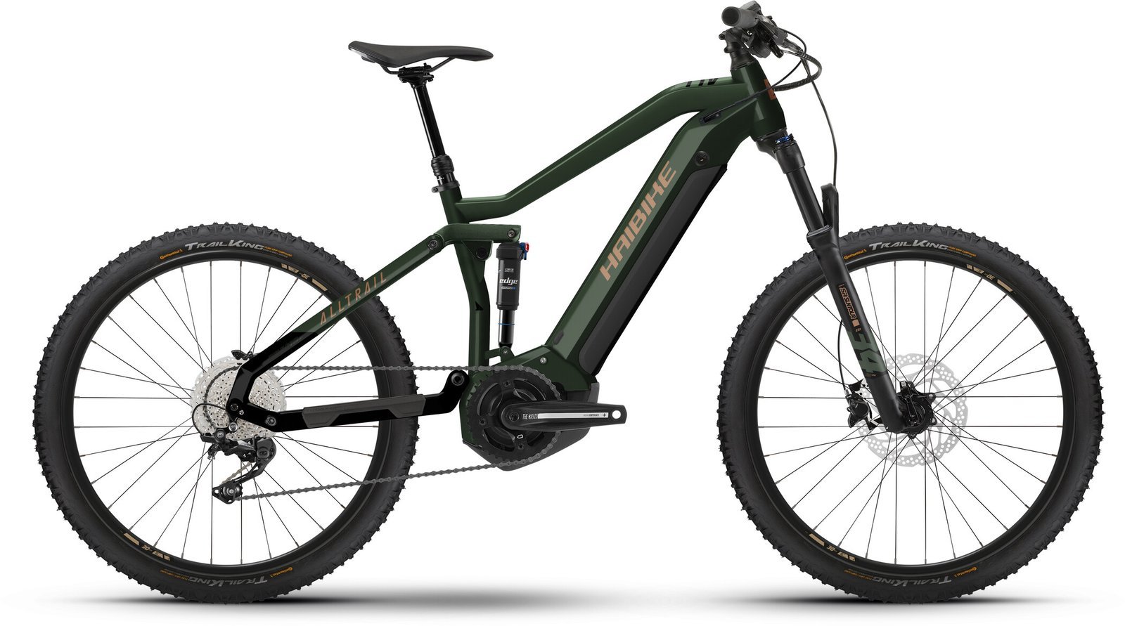HAIBIKE ALLTRAIL 4 27,5″ E-Mountainbike, Dunkelgrün, Modelljahr 2023
