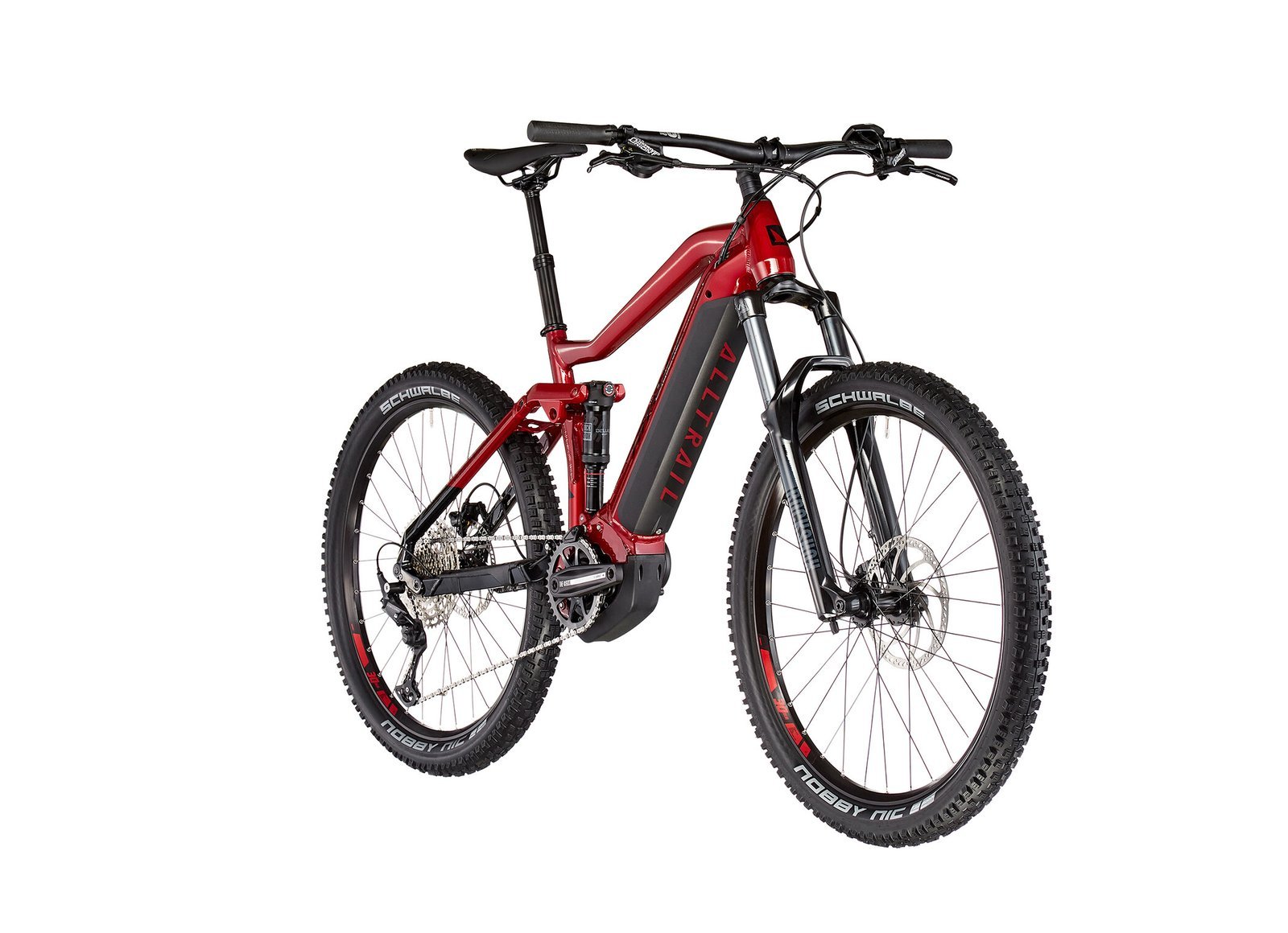 HAIBIKE ALLTRAIL 5 27,5″ E-Mountainbike Rot 2022 — изображение 2
