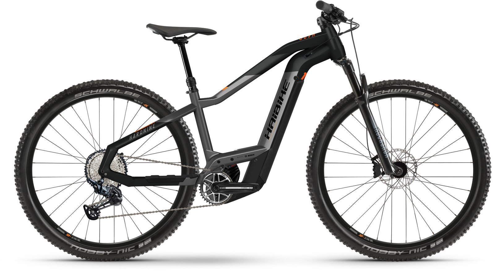 HAIBIKE HARDNINE 10 29″ E-Mountainbike Schwarz/Grau 2022