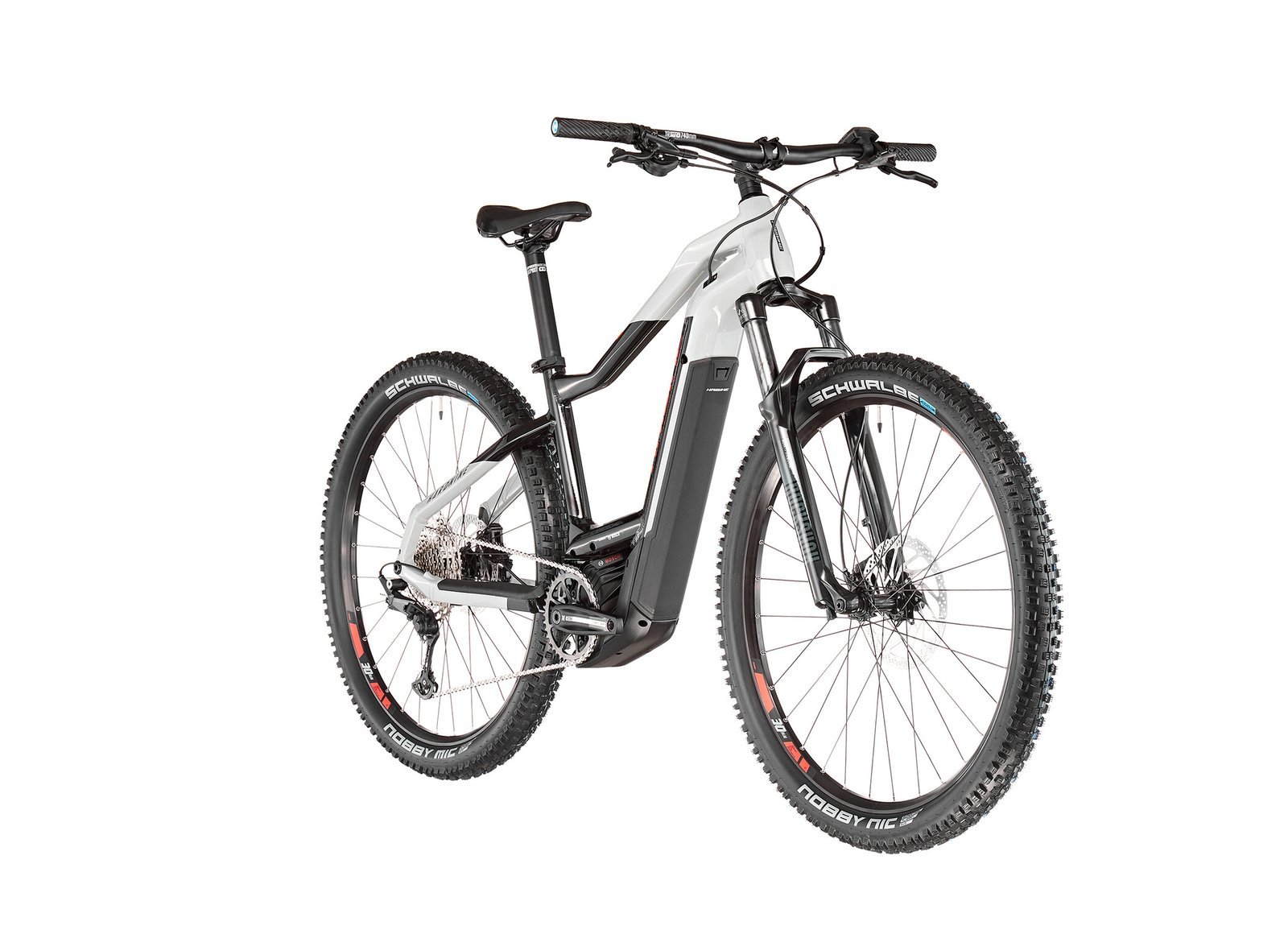 HAIBIKE HARDNINE 9 29″ E-Mountainbike Grau/Schwarz 2022 — изображение 2
