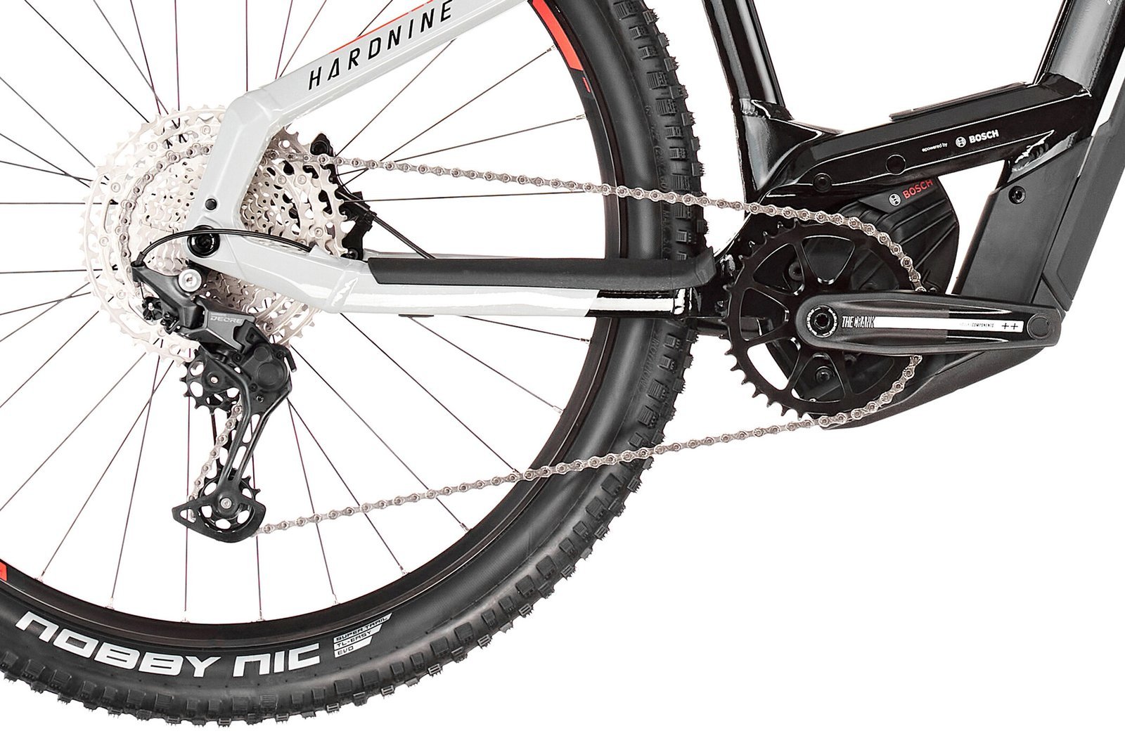 HAIBIKE HARDNINE 9 29″ E-Mountainbike Grau/Schwarz 2022 — изображение 6