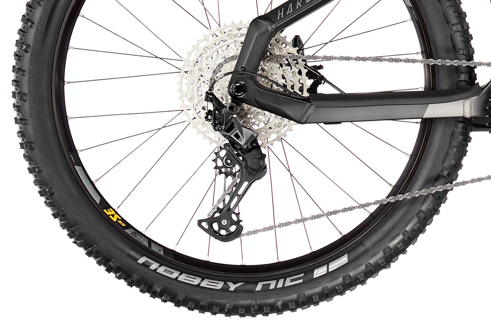 HAIBIKE HARDSEVEN 10 E-Mountainbike 27,5″ Schwarz/Grau 2022 — изображение 7