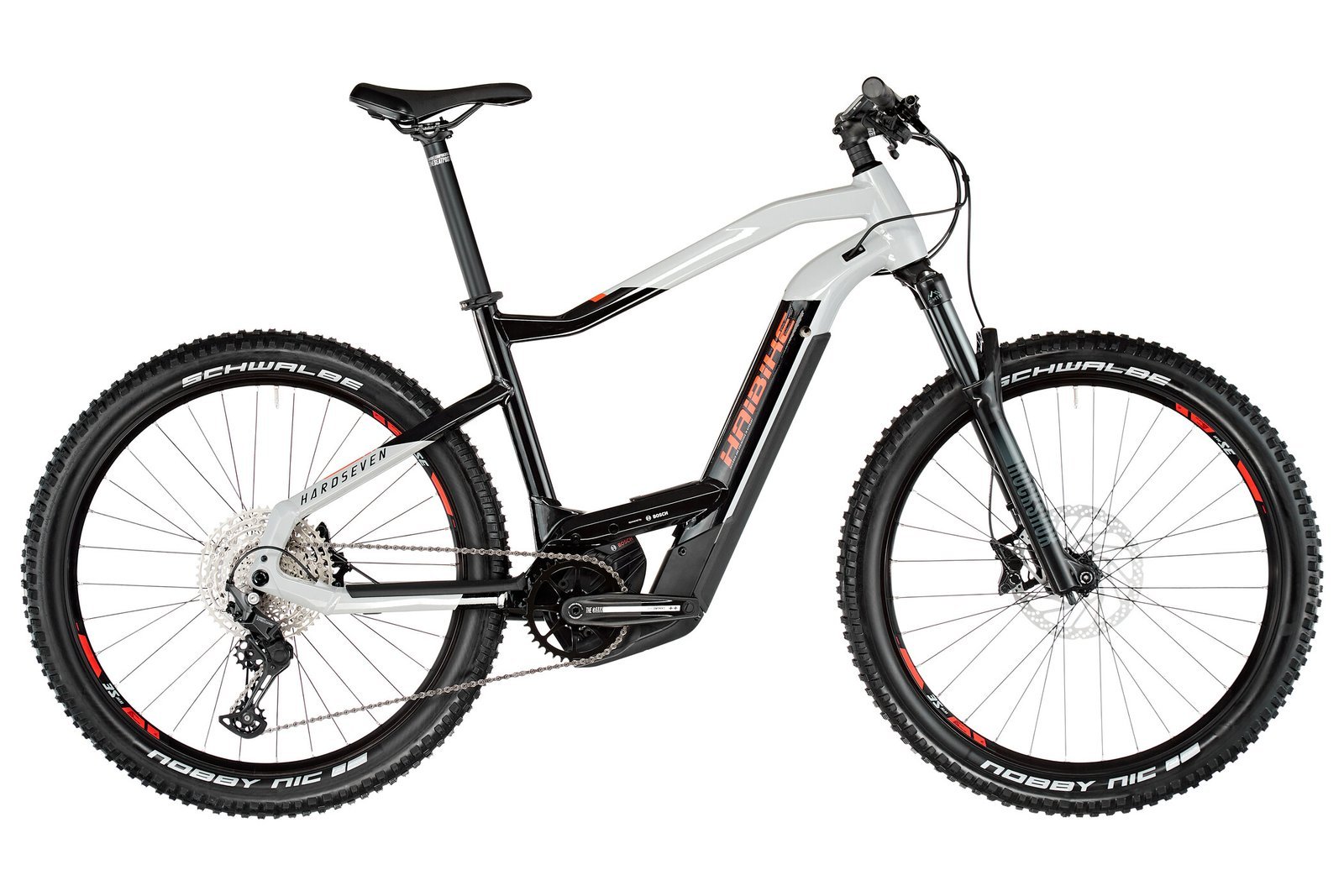 HAIBIKE HARDSEVEN 9 27,5″ E-Mountainbike Grau/Schwarz 2022